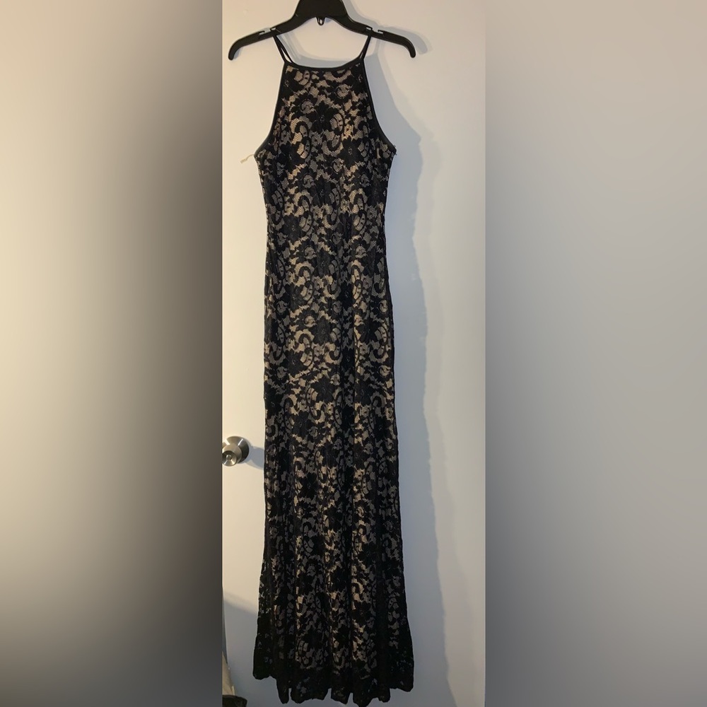Black long dress